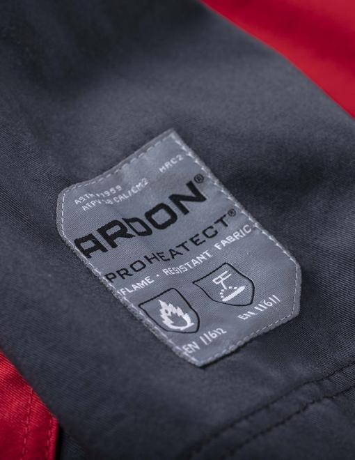 Куртка зварювальника ARDON PROHEATECT червоно-сіра - Зображення 4