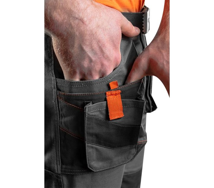 Шорти робочі 100% бавовна 81-331 SLIM NEO TOOLS - Зображення 4