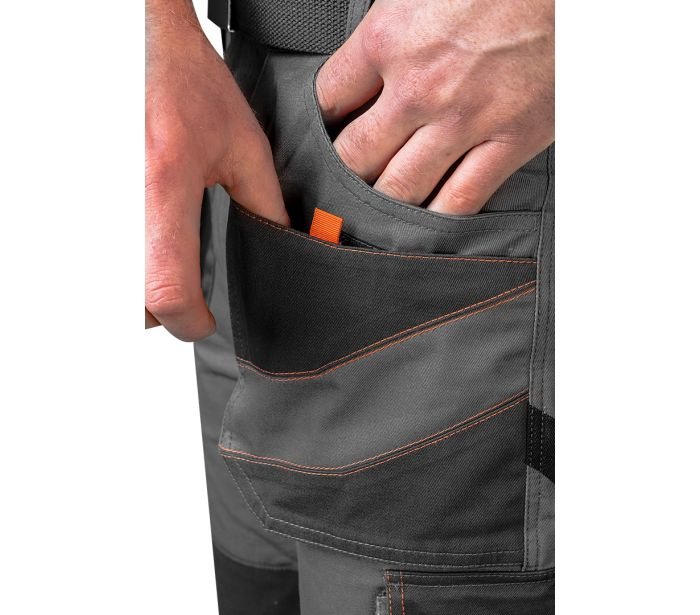 Шорти робочі 100% бавовна 81-331 SLIM NEO TOOLS - Зображення 3