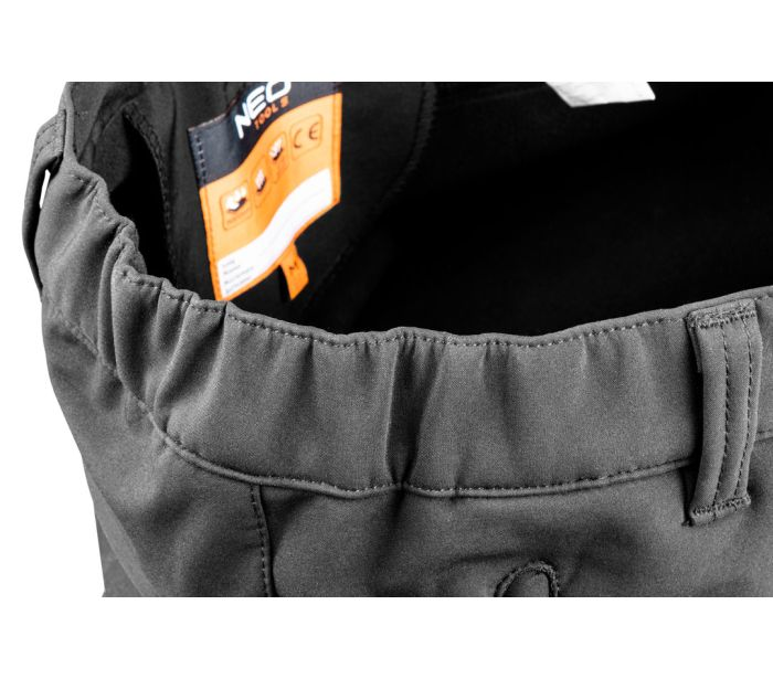 Штани робочі, утеплені softshell 81-566 NEO TOOLS - Зображення 4